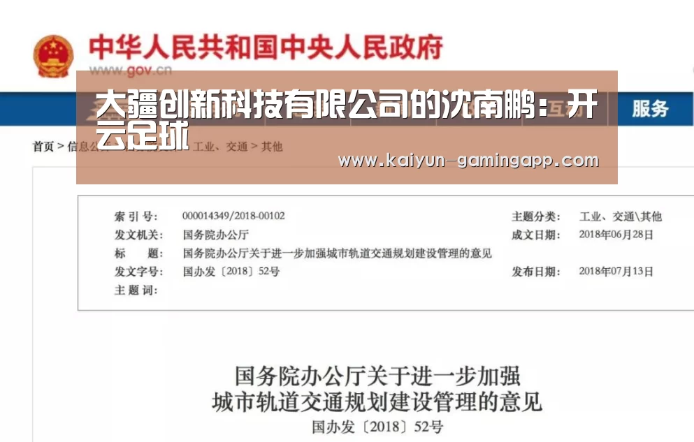 大疆创新科技有限公司的沈南鹏:开云足球(图2) 开云体育